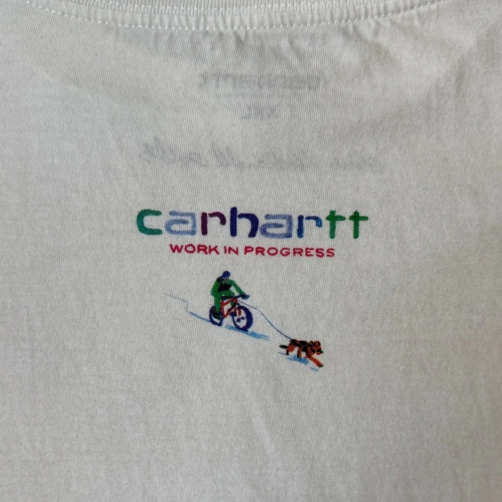 Carhartt WIP White XXL T-Shirt - Picture 4 of 4